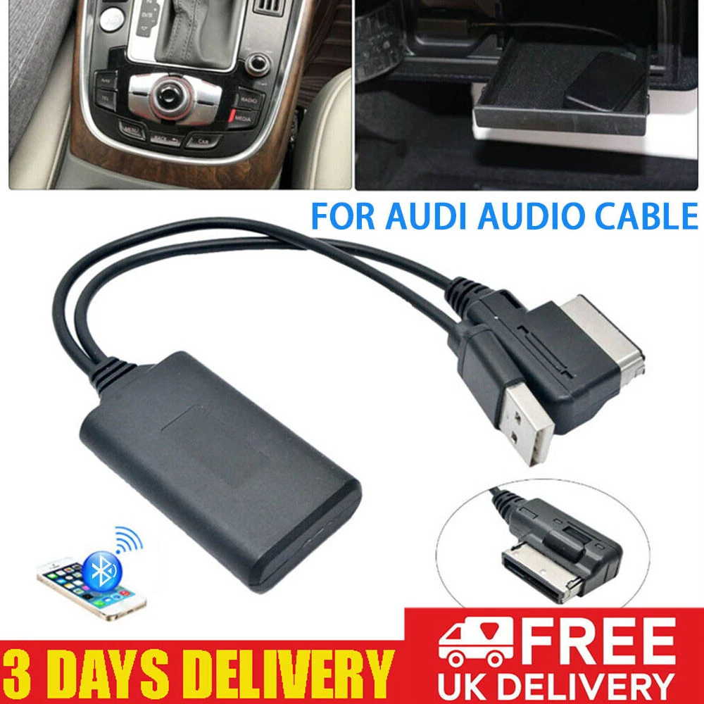 AMI 2G MMI Bluetooth Adapter Aux Cable for AUDI A5 8T A6 4F A8 4E Q7 7L AMI  MMI