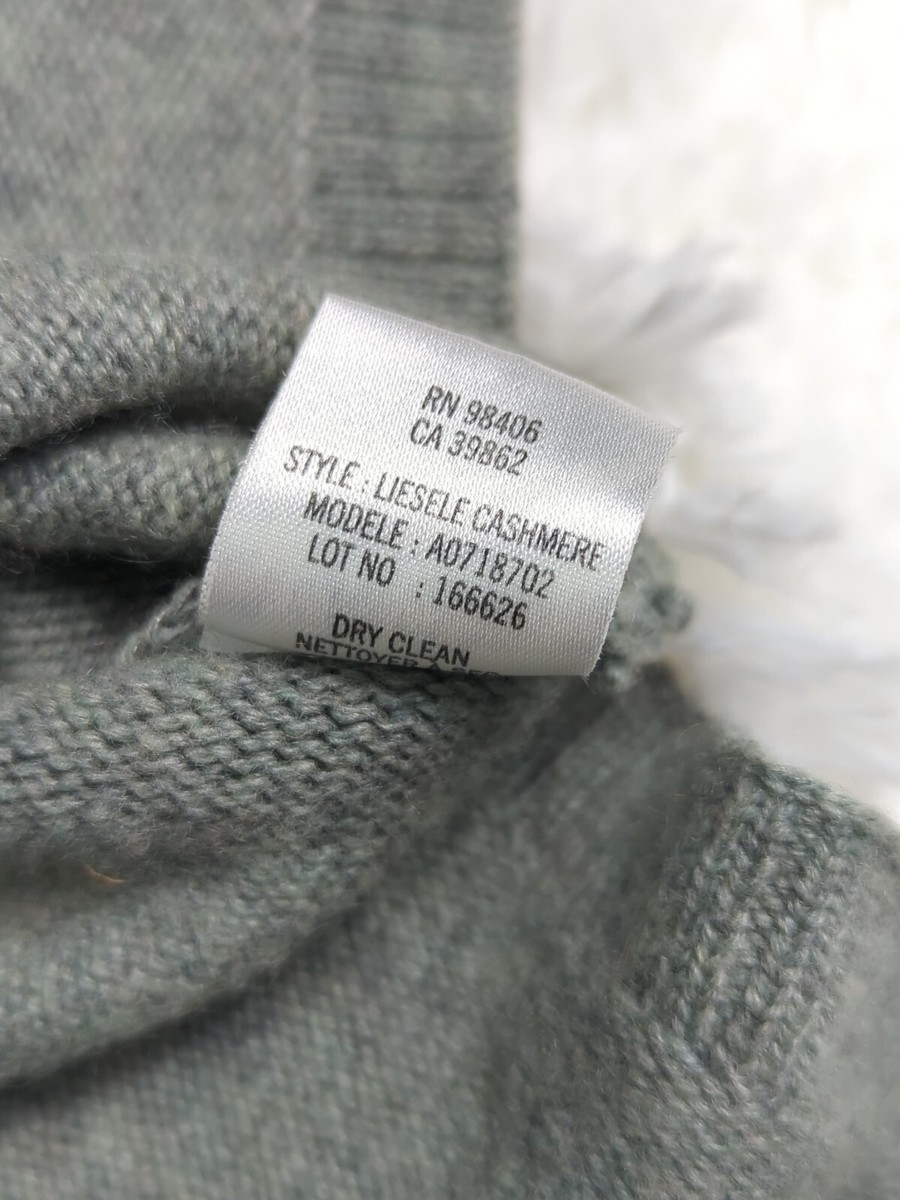 のの Theory cashmere liesele bat sleeve oversized sweater poncho cowl