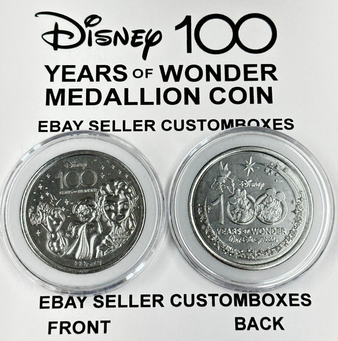 ウォルト・ディズニー　生誕１００周年記念メダル ALL 69 DISNEY WORLD 100th ANNIVERSARY SILVER COINS