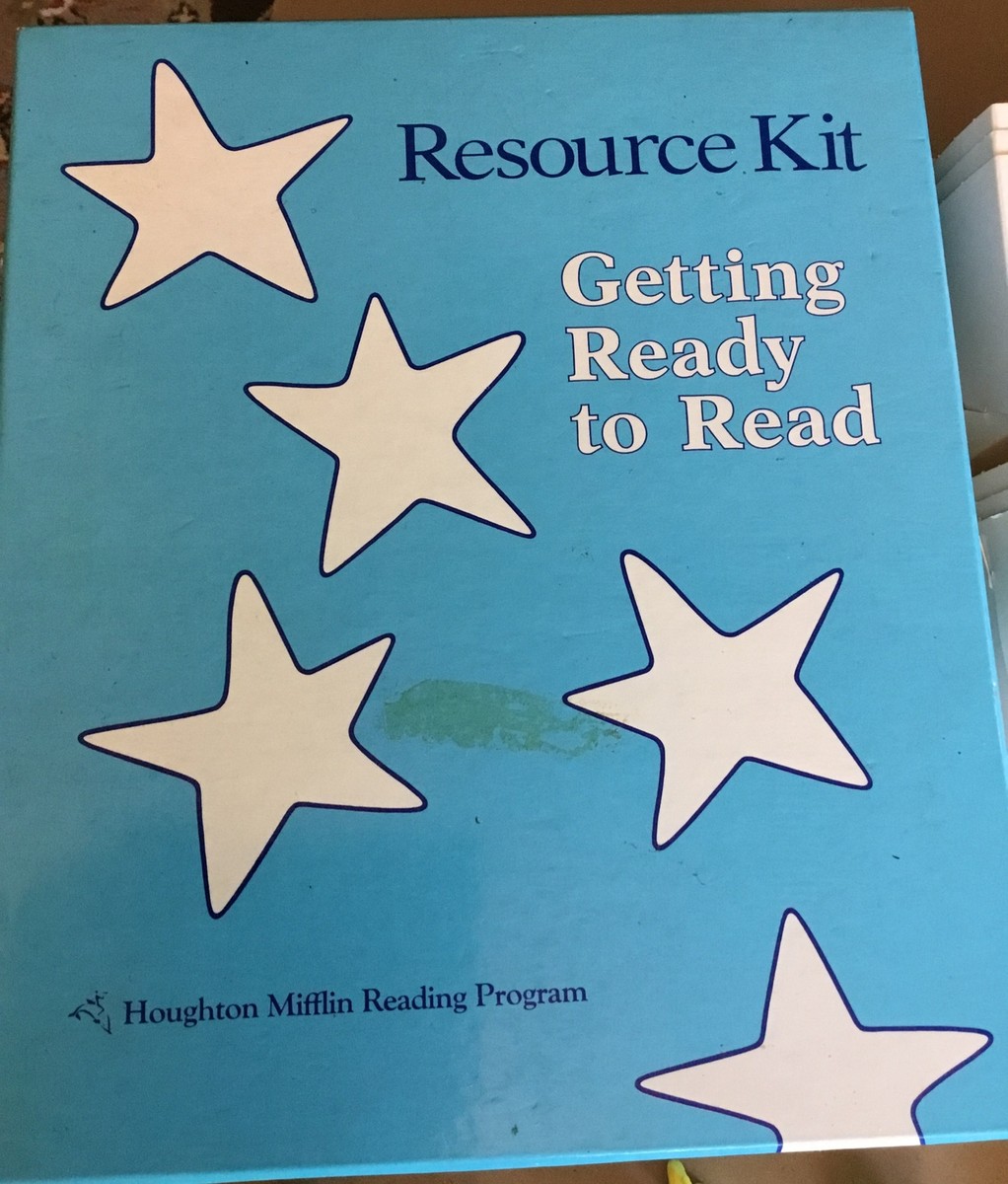 Houghton Mifflin Resource Kit Getting Ready To Read Plastic