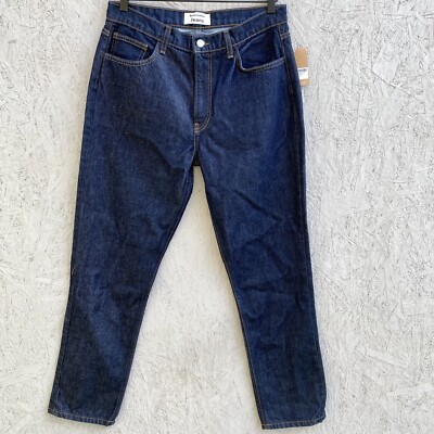 NWT Reformation Julia High Rise Cigarette Leg Jeans Sz 30 Indigo - Main Image