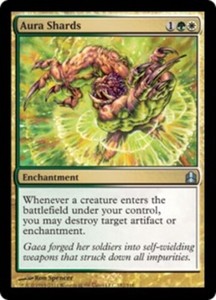 Aura Shards x1 - Commander - Moderate Play, English - Commander