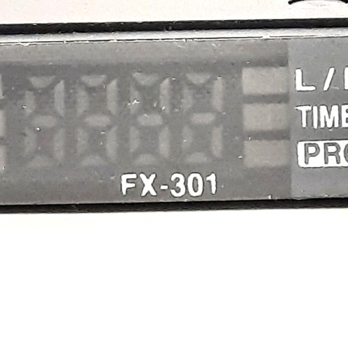 SunX Panasonic FX-301 NAVI Advanced Digital Fiber Sensor, 12-24VDC, NPN Ouput - Picture 2 of 6