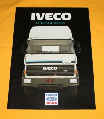 IVECO Ford 16 Tonne Rigid 1986 (GB) LKW Prospekt Truck Brochure Camion Catalog