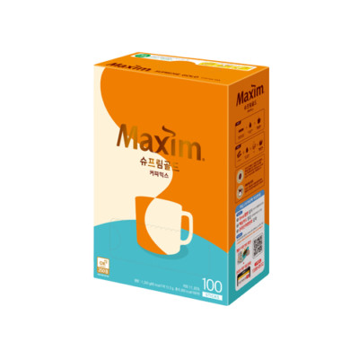 Maxim Supreme Gold Coffee Mix 100 Sticks Maxim Coffee