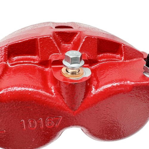 Red Front or Rear Brake Calipers w/ Bracket For Chevy GMC Silverado Sierra 1500 - Picture 6 of 11