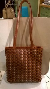 basket weave tote