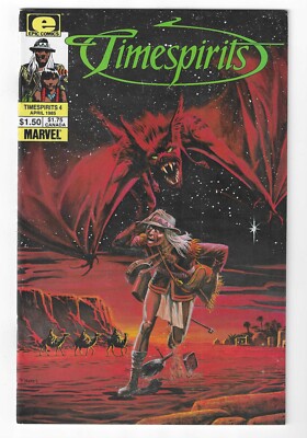 Timespirits #4 in Very Fine + condition (Epic Comics) April 1985 L@@K ...