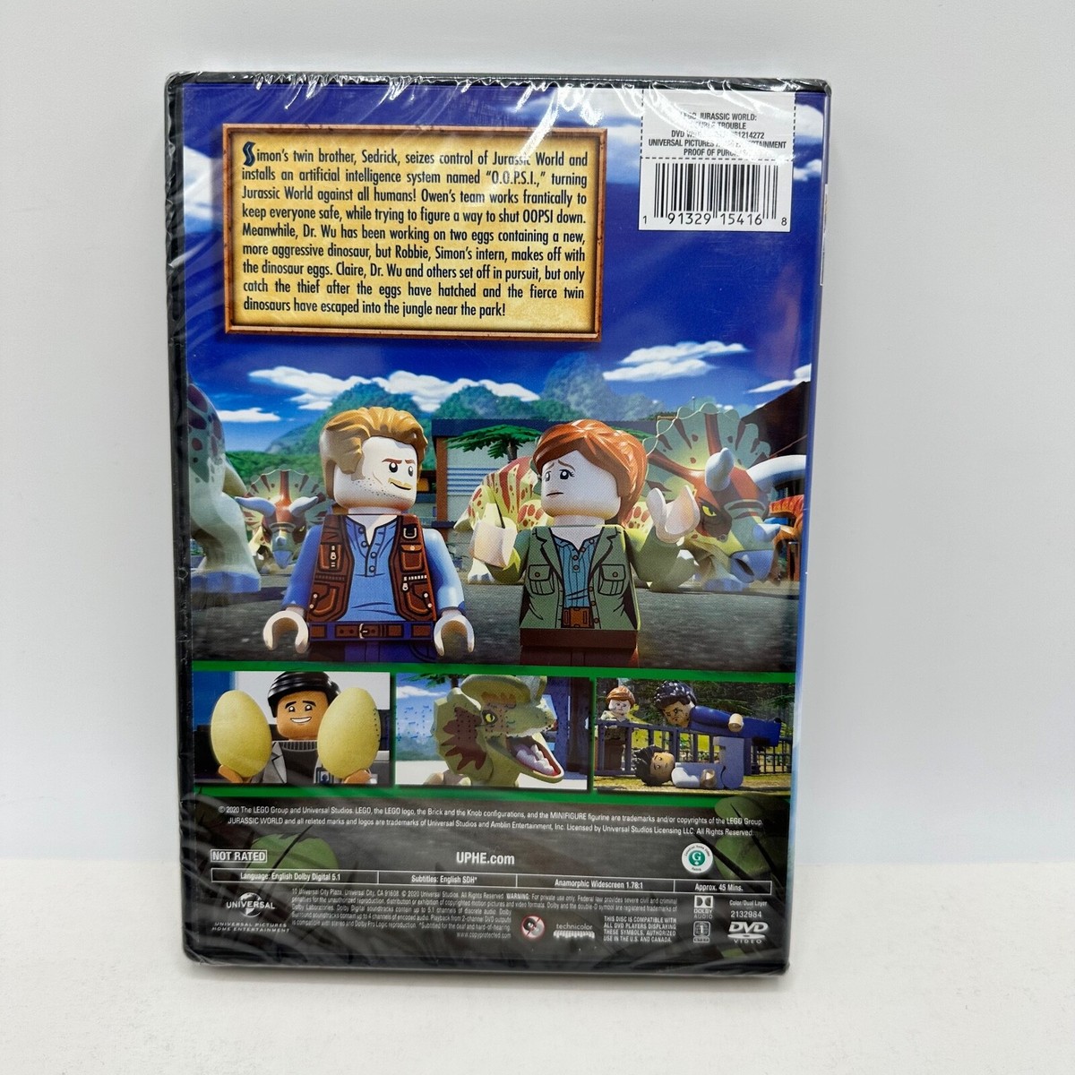 Isla Nublar Jurassic World Double Trouble Lego Jurassic World