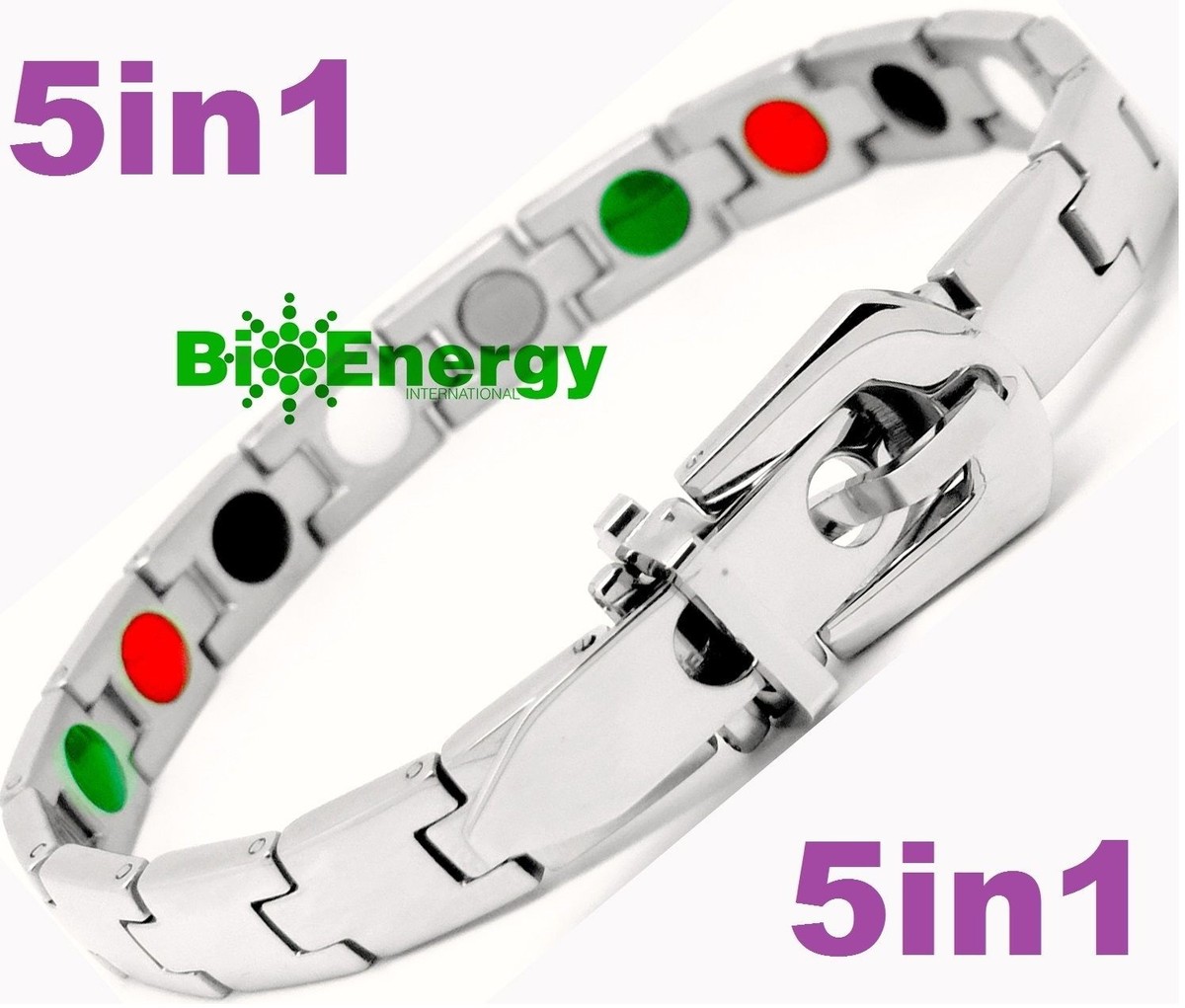 Bracelet Magnétique énergie Bio - Brassard Céramique Pour Bien-être - Neuf