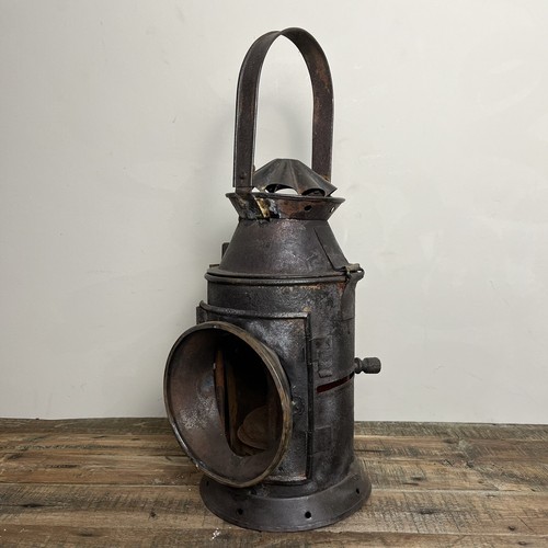 Original Railway Lantern - Vintage Railwayana - Rustic Metal Lantern - £55 each - Picture 5 of 15