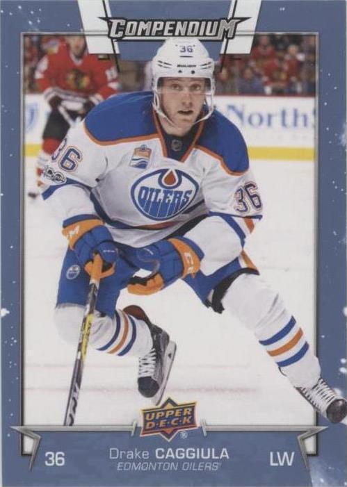 2017-18 Upper Deck Compendium - Drake Caggiula #101 Blue for sale ...