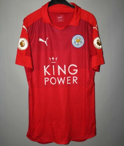 SHINJI OKAZAKI LEICESTER CITY HAND SIGNED FRAMED SHIRT 2015/2016