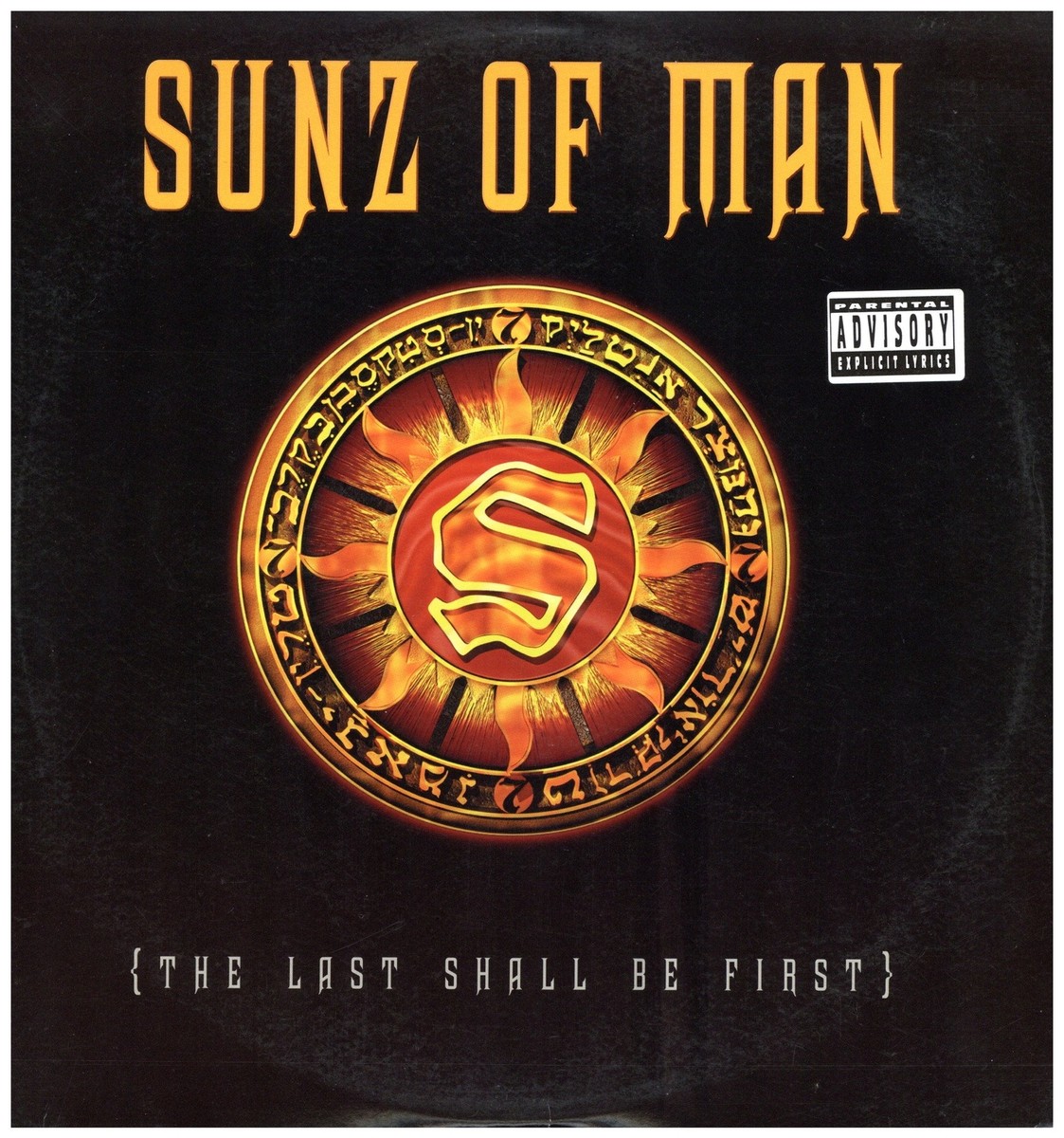 洋楽 SUNZ OF MAN the last shall be first 2LP Sunz Of Man - The Last Shall Be First '98 2xLP US ORG!VG+/