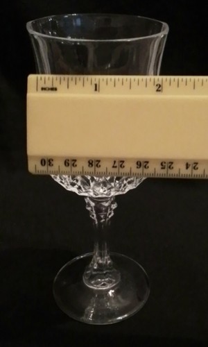 Set Of 4 Cristal D’Arques Longchamp Wine Glasses - Picture 4 of 4