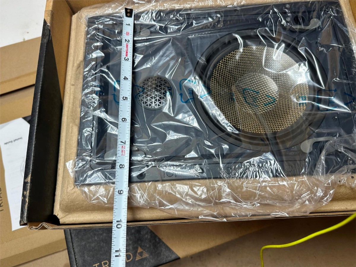 【新品未使用】trippen Triad smog 38 2x Pack Triad PDX Series 5, 6in In-Wall Speakers - White 8Ohm 120W