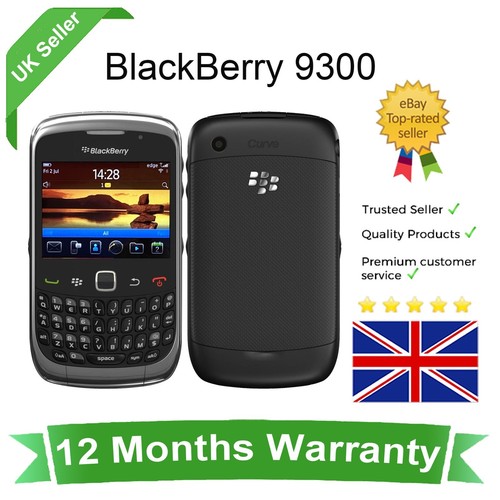 BlackBerry 9300 3G Curve Cellular QWERTY Keyboard Mobile Unlocked Phone Black - 第 7/7 張圖片