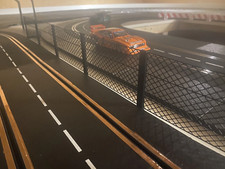 1 m Fangzaun Schwarz Carrera Digital 132 / 124  Slotcar Ninco Scalextric Zubehör