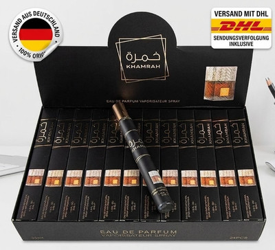 Khamrah by Lattafa   Eau de Parfum Natural Spray  35ml Parfum Urlaubsgröße Reise