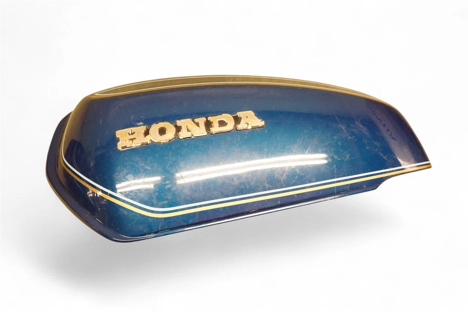1977 Honda GL1000 GoldwingTank боковые крышки кузова GL 1000 OEM синяя краска *2607A - Изображение 3 из 4