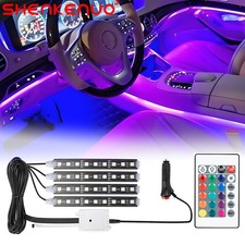 Ccessories RGB LED Lights Car Interior Floor Decor Atmosphere Strip lamp 2026