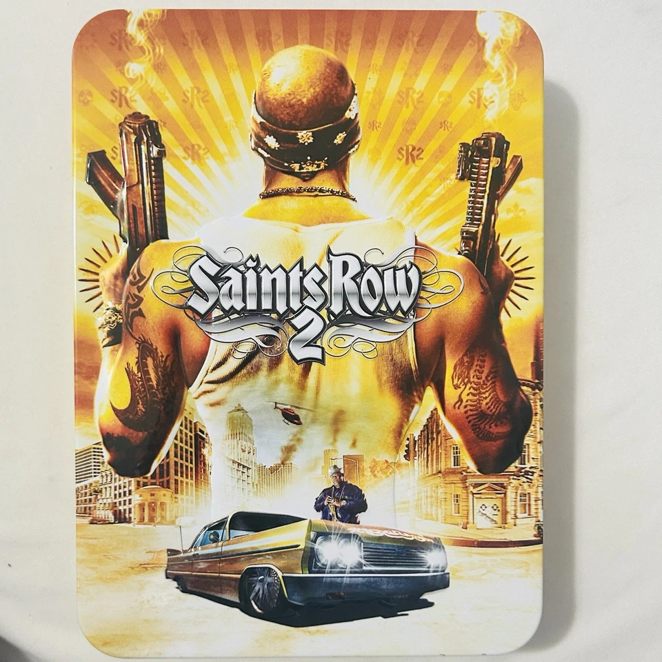 Saints Row 2 Collector’s Edition Xbox 360 + USB Bullet & BradyGames Guide Map - Image 3 of 4