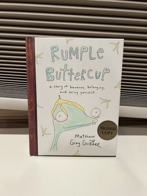 Rumple Buttercup Matthew Gray Gubler First Edition Signed Hardcover