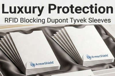 10x RFID Blocking  Sleeves Credit Card Protector - ArmorShield Your ID