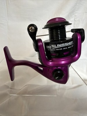 Zebco Slingshot 20 SLSP20 GWG8 Purple Spinning Reel Only No Box Excellent Cond