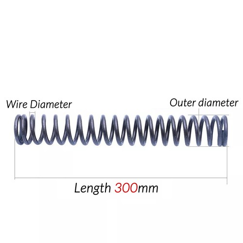 Compression Spring Various Size 2-42mm Diameter & 300mm Length Pressure Small - Picture 2 of 10