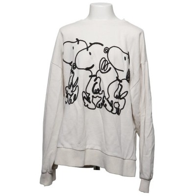 Zara x Peanuts, Sweatshirt, Größe: 152, Beige/Schwarz, Baumwolle/Polyester #64q