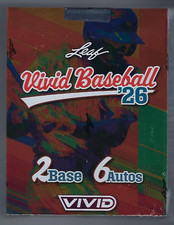 2026 Leaf Vivid Baseball Factory Sealed Hobby Box