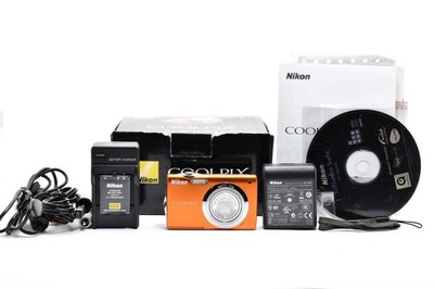 Nikon Coolpix S3000 Orange 4X 12.0Mp English OK Compact Digital Camera 2831555
