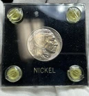 Brilliant GEM Uncirculated 5c 1938-D Buffalo Indian Head Nickel BU Pristine P155