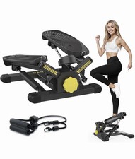 Stepper Machine with Resistance Bands