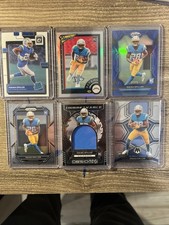 6 Card Rookie Lot Of Isaiah Spiller Auto Included! Los Angeles Chargers 🔥