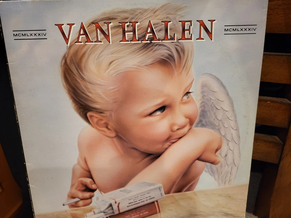 Van Halen 1984 LP Vinyl WB 1-23985 EX Cover/Inner Sleeve David Lee Roth Foto 2 de 4