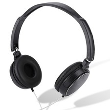 Foldable Compact Wired Headset Stereo HiFi Music Headphone SHNH