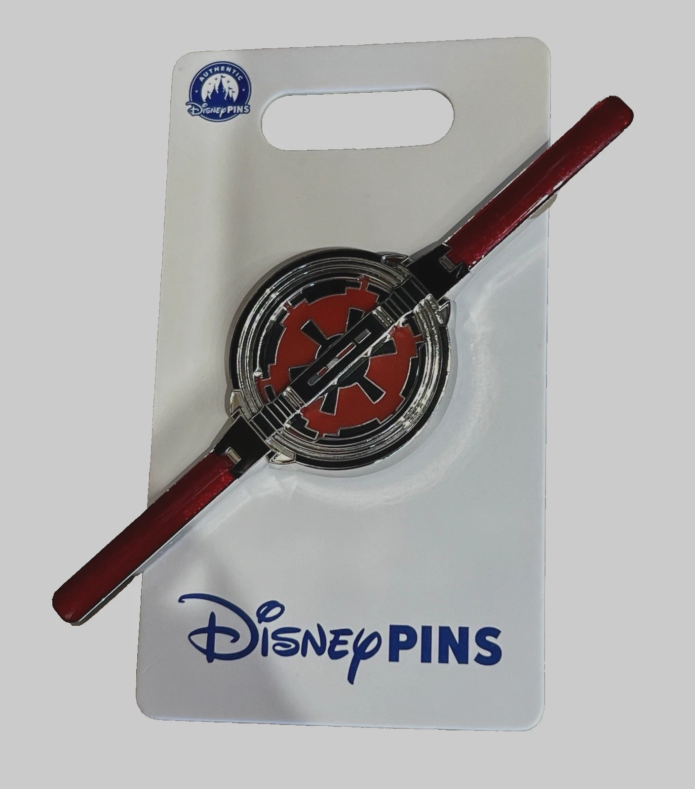 2026 Disney Parks Star Wars Darth Maul Hilt Spinner Sith Open Edition OE Pin