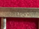 Vintage Lysco Solid Brass Sam Browne 2-1/4" Buckle  USA (#249D) — photo 8
