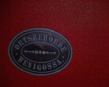 Znaczek pieczęci Orstsauthority Wenigossa  