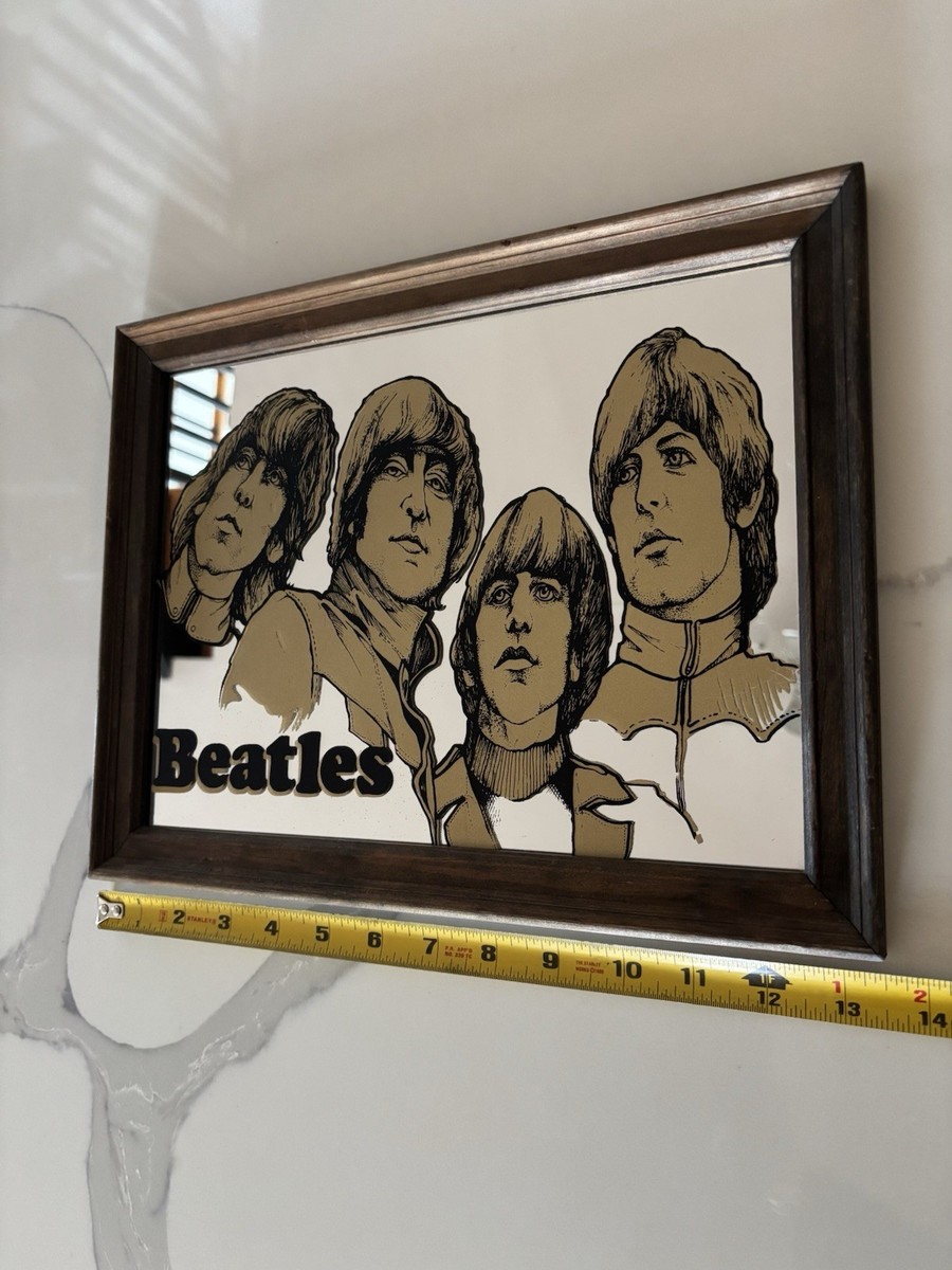The Beatles サイン入り ミラーパネル Beatles Rare/Vintage And In Mint Condition - Carnival Mirror