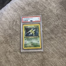 1999 Pokemon Scyther Holo Rare 1st Edition Jungle 10/64 WOTC PSA 5 on eBay
