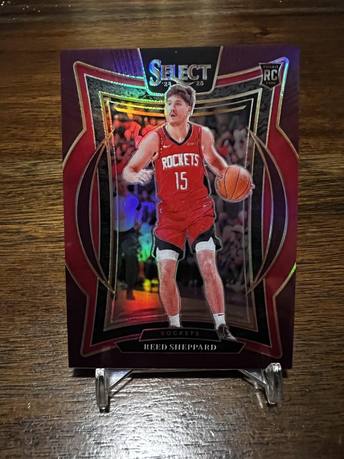 2024-25 Panini Select Reed Sheppard #68 RC Concourse Maroon /175