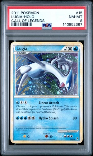 Lugia graded PSA 8 for sale on eBay