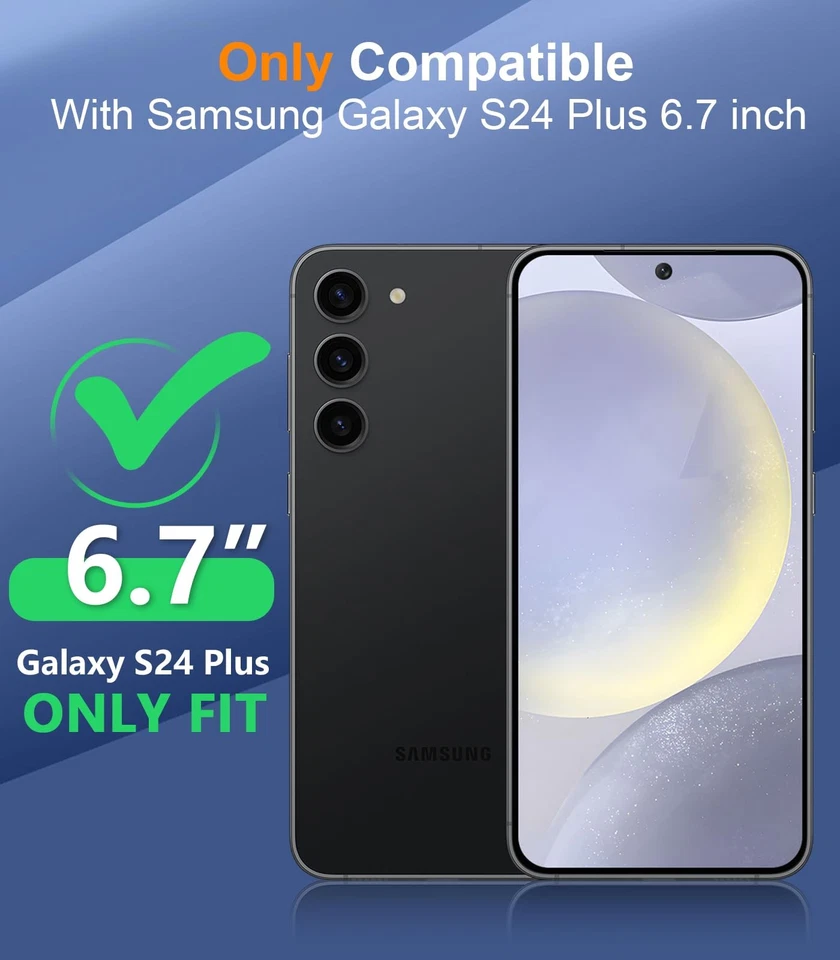 Funda Impermeable Temdan Para Samsung Galaxy S24 Plus Sonido Transparente Cuerpo Completo Prot... Foto 2 de 4