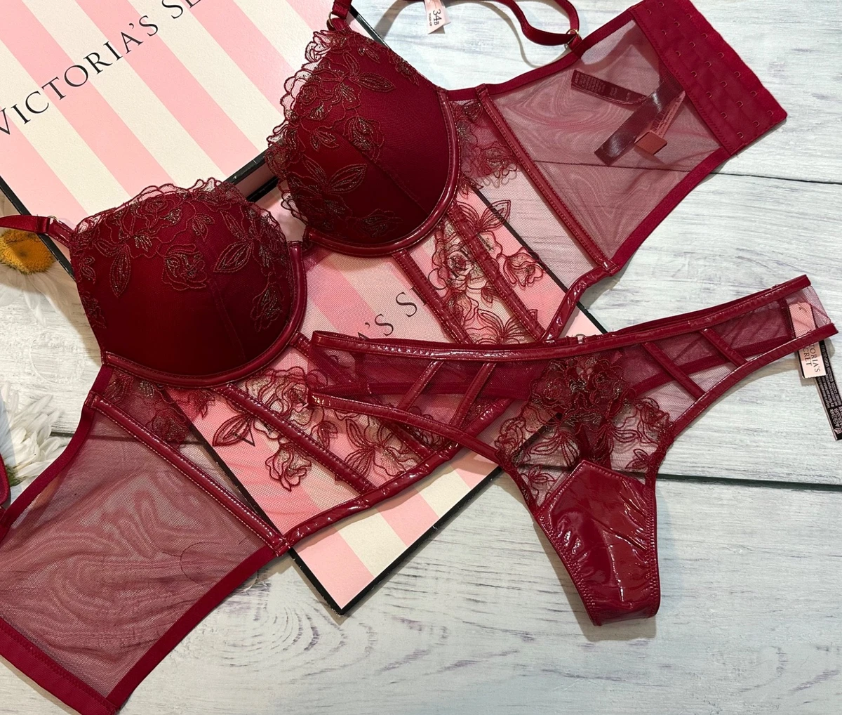 Las mejores ofertas en Victoria's Secret Bombshell Rojo Bra Sets