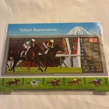Efforia Shahryar Tokyo Racecourse 11R Horse Racing Card Multi-Color Used