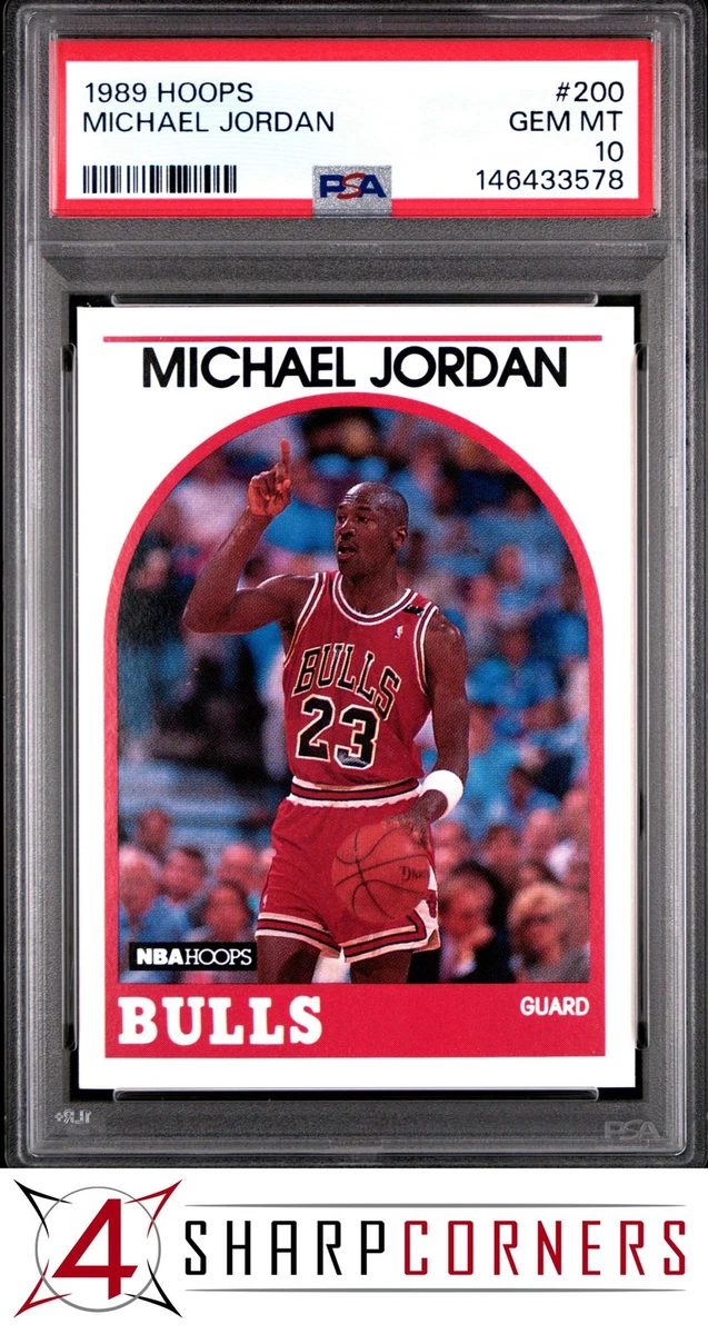Michael Jordan Basketball Grade 10 1989-90 Season Sports Trading