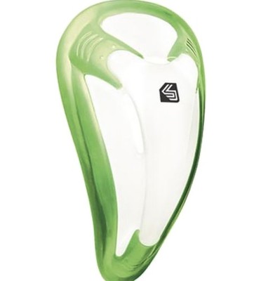 New Neon Green & White Shock Doctor Bio-Flex Athletic Cup Size X Small